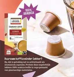 Albert Heijn Community coffee aanbieding