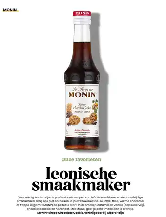 MONIN-siroop Chocolate Cookie