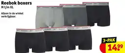 Kruidvat Reebok boxers aanbieding
