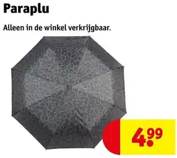 Kruidvat Paraplu aanbieding