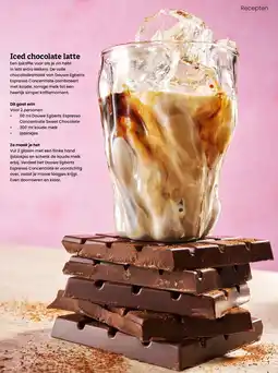 Albert Heijn Iced chocolate latte aanbieding