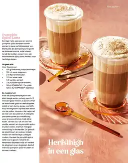 Albert Heijn Pumpkin Spice Latte aanbieding