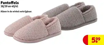 Kruidvat Pantoffels aanbieding
