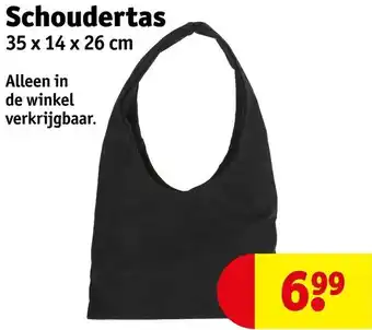 Kruidvat Schoudertas aanbieding