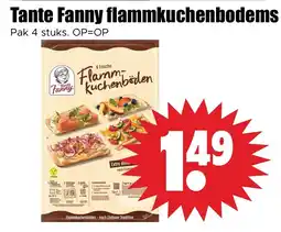 Dirk Tante Fanny flammkuchenbodems aanbieding