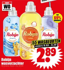Dirk Robijn wasverzachter aanbieding