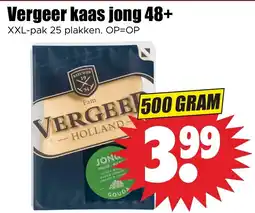 Dirk Vergeer kaas jong 48+ aanbieding
