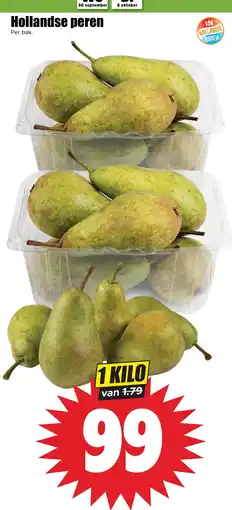 Dirk Hollandse peren aanbieding