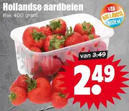 Dirk Hollandse aardbeien aanbieding