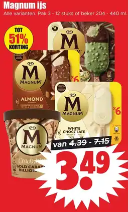 Dirk Magnum ijs aanbieding