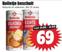 Dirk Bolletje beschuit aanbieding