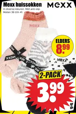 Dirk Mexx huissokken aanbieding