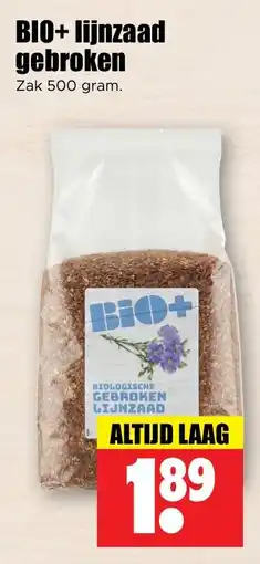 Dirk BIO+ lijnzaad gebroken aanbieding
