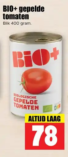 Dirk BIO+ gepelde tomaten aanbieding