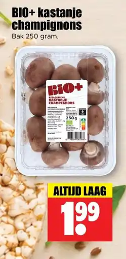 Dirk BIO+ kastanje champignons aanbieding