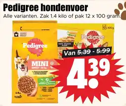 Dirk Pedigree hondenvoer aanbieding