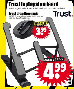 Dirk Trust laptopstandaard aanbieding