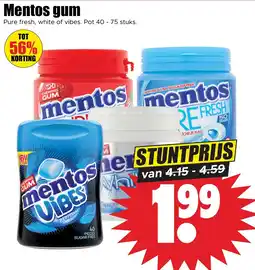 Dirk Mentos gum aanbieding