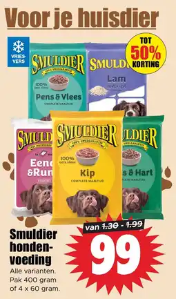 Dirk Smulder hondenvoeding aanbieding