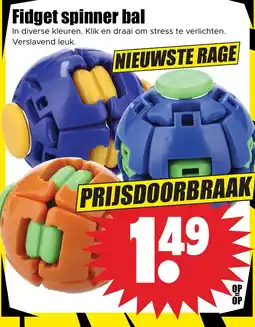 Dirk Fidget spinner bal aanbieding