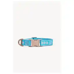 Pets Place Dogguo Collar - Halsband - Blauw&Zilver S aanbieding