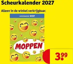Kruidvat Scheurkalender 2027 aanbieding