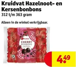 Kruidvat Kruidvat Hazelnoot en Kersenbonbons aanbieding