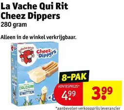 Kruidvat La Vache Qui Rit Cheez Dippers aanbieding