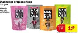 Kruidvat Mannekes drop en snoep aanbieding