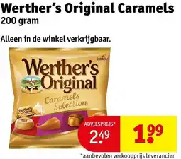 Kruidvat Werther's Original Caramels aanbieding