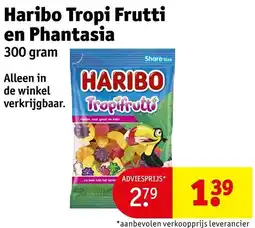 Kruidvat Haribo Tropi Frutti en Phantasia aanbieding