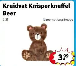 Kruidvat Kruidvat Knisperknuffel Beer aanbieding