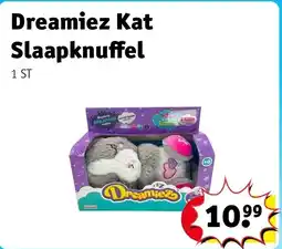 Kruidvat Dreamiez Kat Slaapknuffel aanbieding