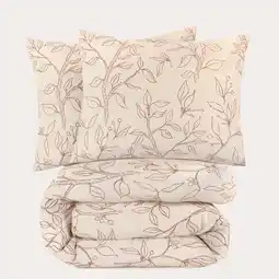 Wehkamp NOUS Living katoenen dekbedovertrek 2-persoons (200x220 cm) aanbieding