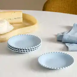 Wehkamp NOUS Living Perle gebaksbordje (Ø14,3 cm) (set van 4) aanbieding