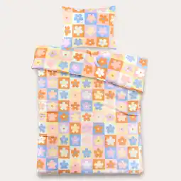 Wehkamp NOUS Kids katoenen dekbedovertrek 1-persoons (140x200 cm) aanbieding