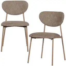 Wehkamp WOOOD eetkamerstoel (set van 2) Valor aanbieding