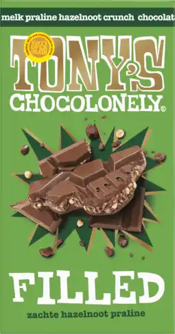 Dirk Tony's Filled melk hazelnoot praline aanbieding