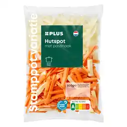 PLUS PLUS Stamppotvariatie hutspot aanbieding