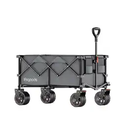 ANWB Lifegoods Bolderkar 100KG 200L Grijs aanbieding