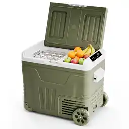 ANWB Auronic Compressor koelbox 2 zones 45L Frigobox Groen aanbieding