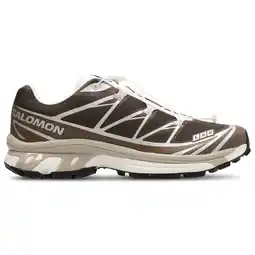 Foot Locker Salomon XT-6 Sneakers Heren - Bruin - Maat 42 - Mesh/Synthetisch aanbieding