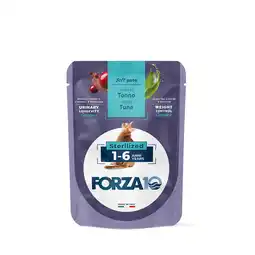 Zooplus 48x80g BOTANICAT FORZA10 Soft Paste Sterilized 1-6 Jaar Rijk aan tonijn Nat kattenvoer aanbieding