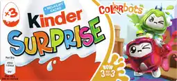 Dekamarkt Kinder Surprise 3 st aanbieding