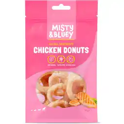 Dekamarkt Misty & Bluey Hondensnacks chicken donuts aanbieding