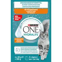 Dekamarkt Purina One Kattenvoer hydralife kip aanbieding