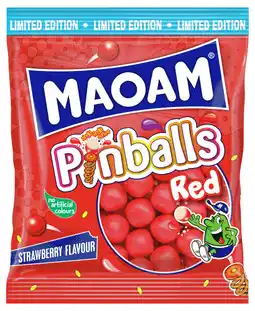 Dekamarkt Maoam Pinballs red aanbieding