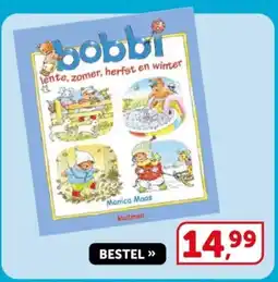Boekenvoordeel Bobbi lente, zomer, herfst en winter aanbieding
