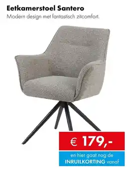 Woonsquare Santero Eetkamerstoel aanbieding