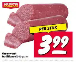 Nettorama Ossenworst traditioneel aanbieding